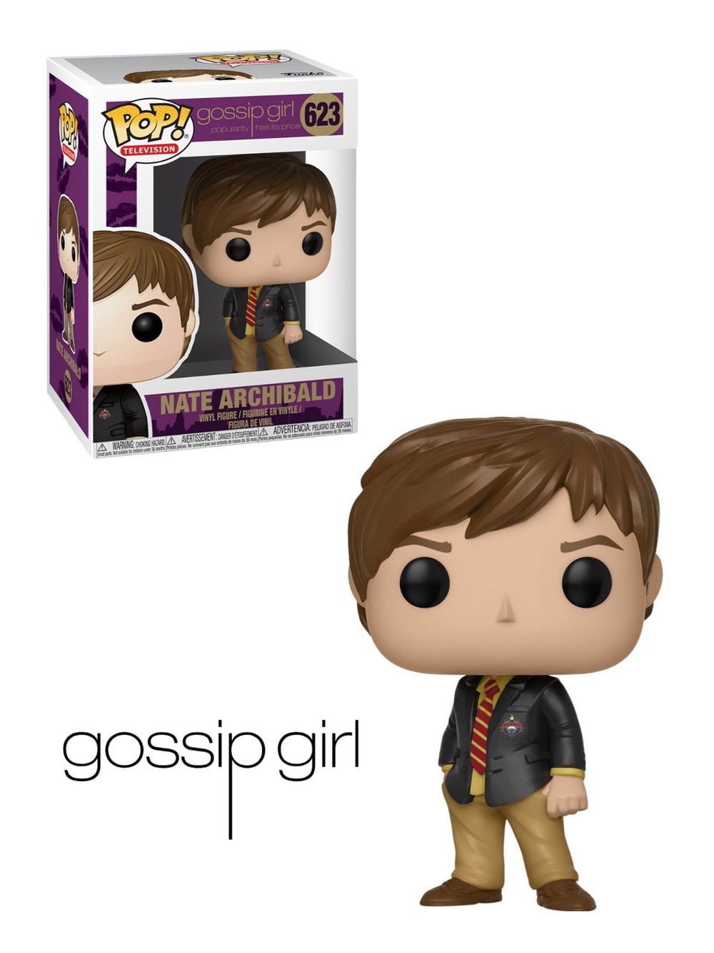 Funko POP! Gossip Girl Nate Archibald (Chace Crawford) Pop Figure - RARE